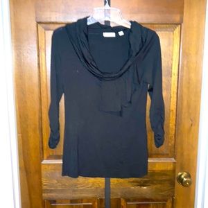 🔥 Size small Black New York & Company Long sleeve top